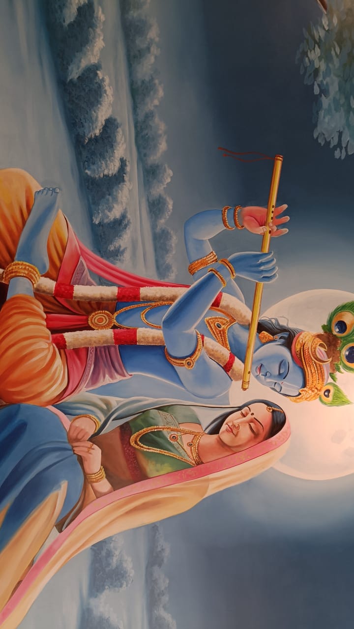 Lord Krishna and Radha - Divine Love and Devotion